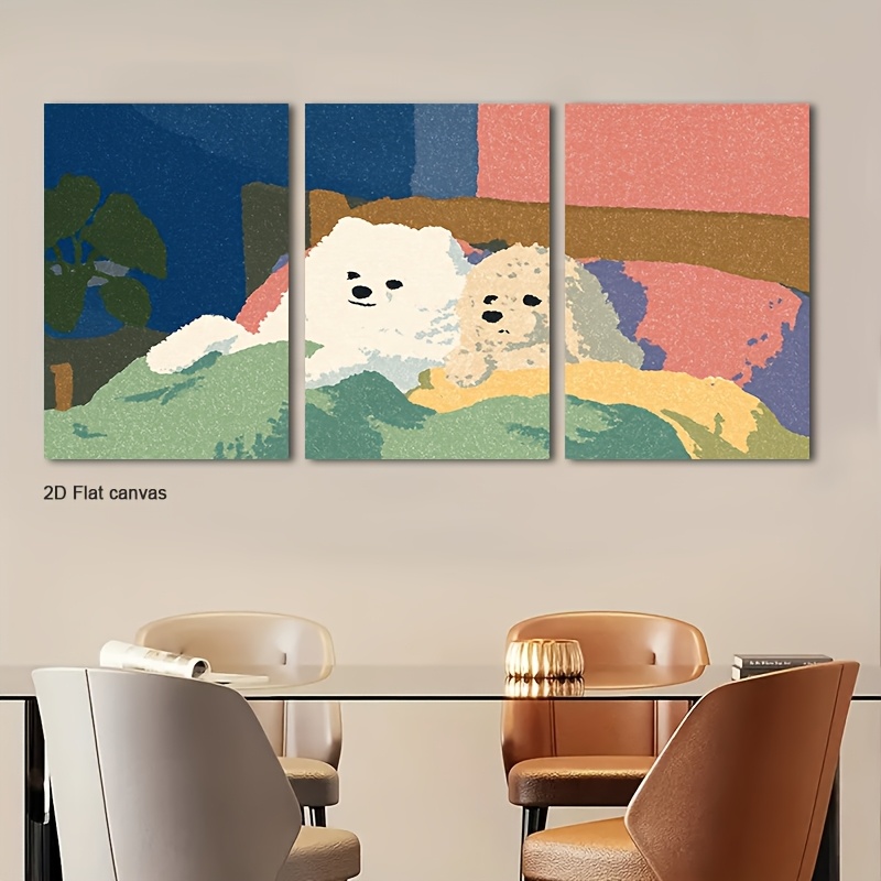 Canvas Wrap Ready - لوحات قماشية بدون إطار 3 قطع