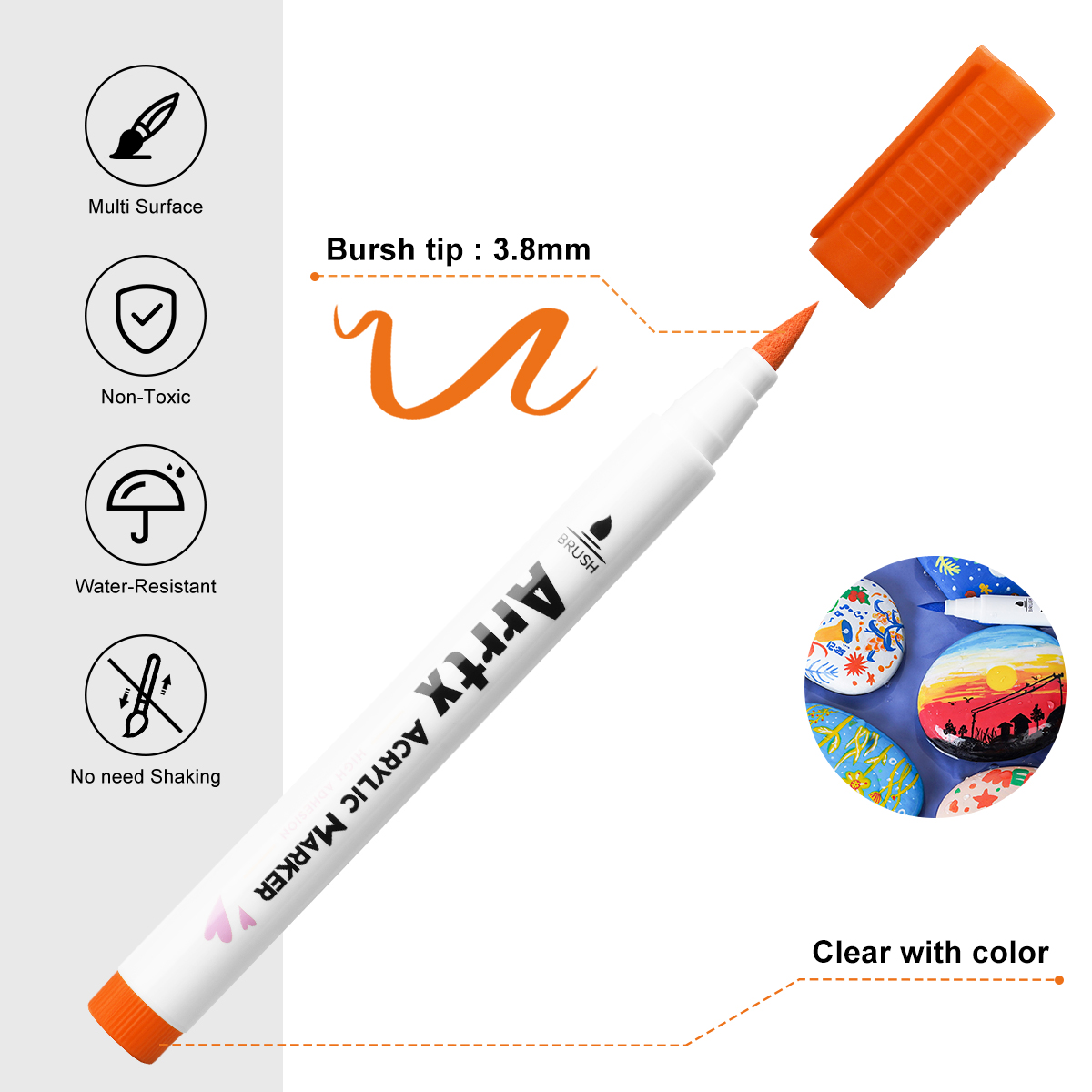 أقلام طلاء أكريليك Arrtx، علام - مراجعة Copic Marker Classic وسعره
