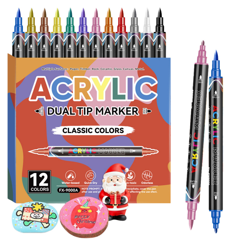 علامات طلاء أكريليك، فرشاة ذات - مراجعة Copic Marker Classic وسعره