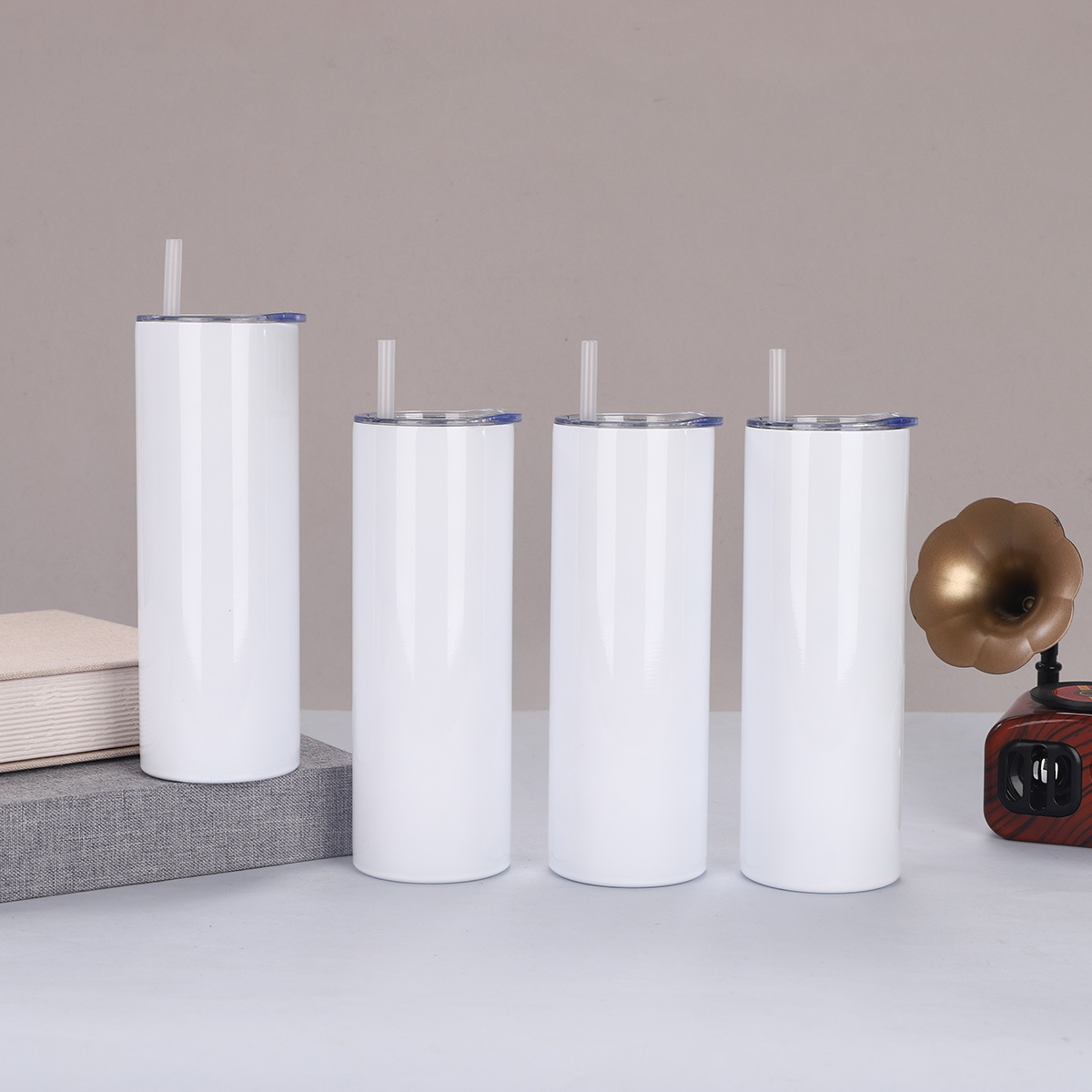 كوب مستقيم 20 أونصة 304 من الف - مراجعة Sublimation Mug White وسعره